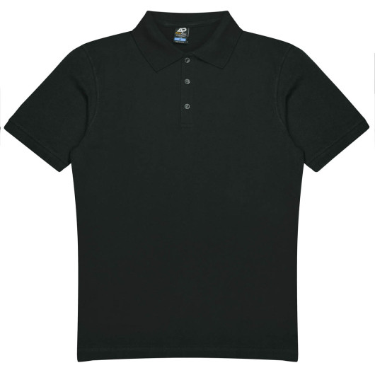 Clayfield Mens Polos Black